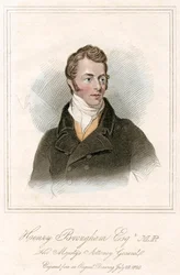 Henry Peter Brougham, 1. Baron Brougham und Vaux, schottischer Anwalt und Politiker, um 1820