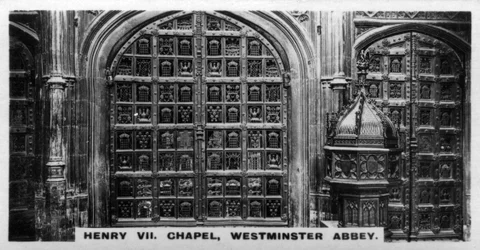 Henry VII Kapelle, Westminster Abbey, London, um 1920er Jahre