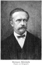 Hermann von Helmholtz 1821-1894, deutscher Physiker, 19. Jahrhundert