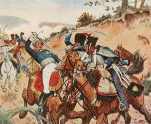 Heroischer Tod von Prinz Louis Ferdinand von Preußen bei Saalfeld, 10. Oktober 1806, 1936