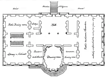 Hobans Originalpläne für das Weiße Haus
