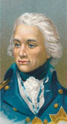 Horatio Nelson 1758-1805, 1. Viscount Nelson. Britischer Admiral, 1924