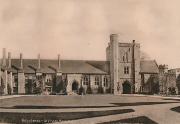 Hospital of St Cross, Winchester, Hampshire, frühes 20. Jahrhundert