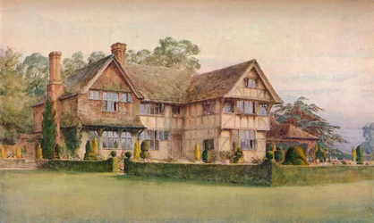 Haus in Rusper, bei Horsham, Sussex, um 1911