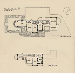 Haus in Burn Bridge von dem verstorbenen John Procter, F.R.I.B.A., 1942
