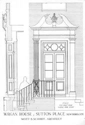 Haus von Miss Anne Morgan, Sutton Place, New York City, 1924