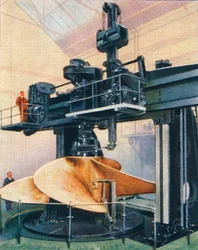 Große vertikale Bohrmaschine, 1938