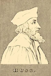 Huss, um 1369-1415, 1830