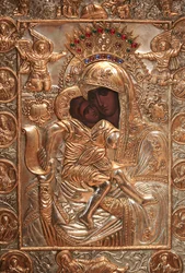 Ikone. Orthodoxe Kirche Saint-Antoine-le-Grand, Saint-Laurent-en-Royans, Frankreich