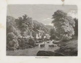Illustration aus dem Buch Nordiska taflor von unbekanntem Autor und veröffentlicht von Albert Bonnier