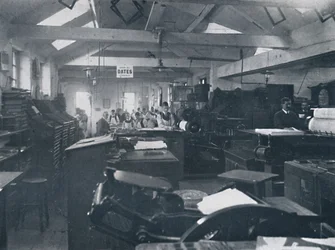Im Kompositionsraum, 1916
