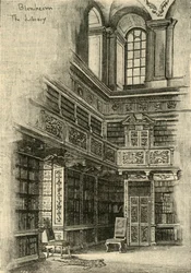 In der Bibliothek, 1870
