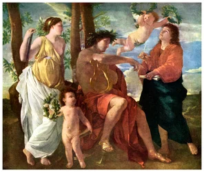 Inspiration: Die Inspiration des Dichters, um 1630, 1956