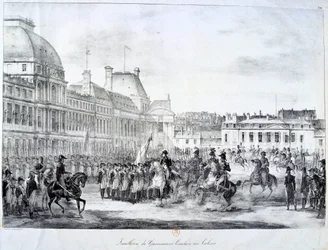Installation der Regierung in den Tuilerien, 19. Jahrhundert