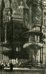 Innenraum des Mailänder Doms, 1890