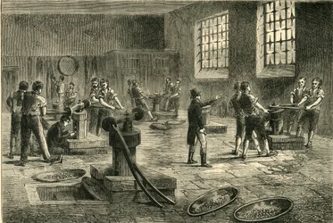 Innenansicht der Münze, ca. 1872