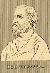 Isokrates, 436-338 v. Chr., 1830