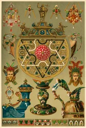 Italienische Renaissance-Arbeiten in Edelmetallen und Emaille, 1898
