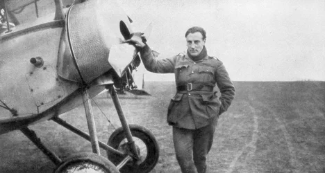 Jean Navarre, französischer Pilot, 1916