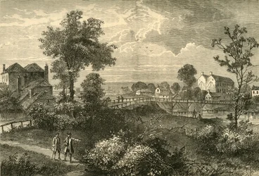 Jennys Whim Brücke, 1750, ca. 1876