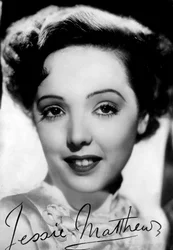 Jessie Matthews, englische Schauspielerin, Tänzerin und Sängerin