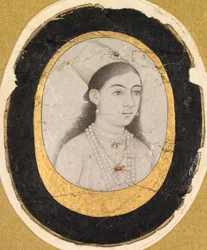 Juwelenporträt eines jungen Mädchens, ca. 1660