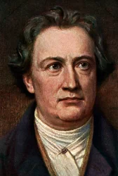 Johann Wolfgang von Goethe 1749-1832, deutscher Schriftsteller, ca. 1920er Jahre