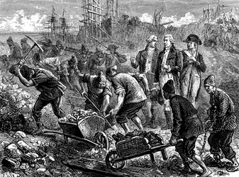 John Howard, englischer Gefängnisreformer, um 1780, um 1880