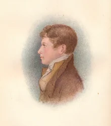Joseph Gurney, geb. 1796, im Alter von 20 Jahren, um 1816