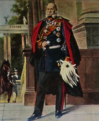 Kaiser Wilhelm I. - Gemälde von Plockhorst