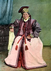 Kalmückische Prinzessin, ca. 1890
