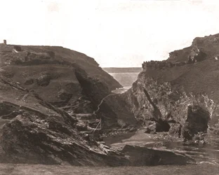 König Arthurs Burg, Tintagel, Cornwall, 1894