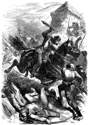 König Eduard I. von England in Berwick, 1296