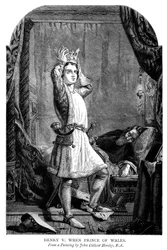 König Heinrich V. 1387-1422 als Prinz von Wales