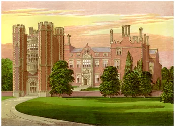 Kirtling Tower, Cambridgeshire, Heimat von Baroness North, ca. 1880