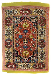 Geknüpfter Wollteppich, um 1600