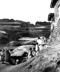Koreanische Kinder, 1900