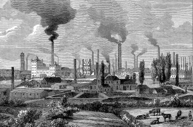 Krupps Werke, Essen, Deutschland, 1896