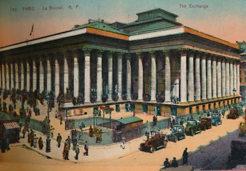 La Bourse, Paris, um 1920