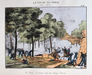 Die Einnahme von Paris, 22. Mai 1871