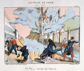 Die Einnahme von Paris, 23. Mai 1871