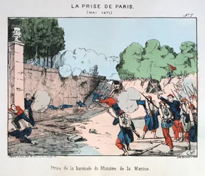Die Einnahme von Paris, Mai 1871