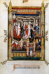 Larcia beschuldigt St. Denis, 1317