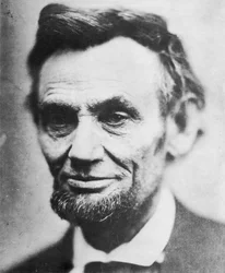Letztes Foto von Abraham Lincoln, 1809-1865, April 1865