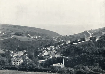 Laxey - Gesamtansicht, 1895