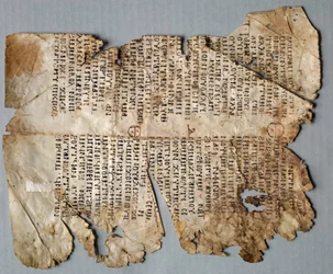 Blatt aus einer christlichen Predigt, 500-600