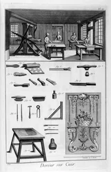 Ledervergolder, 1751-1777