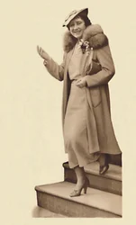 Verlassen von Nr. 3 Belgrave Square zur Taufe von Prinzessin Alexandra, 9. Februar 1937
