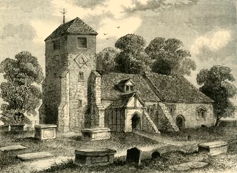 Lee Church im Jahr 1795, ca. 1878