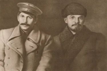 Lenin und Stalin, März 1919, 1939